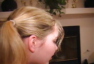 Naughty babe suck his cock before pegging him